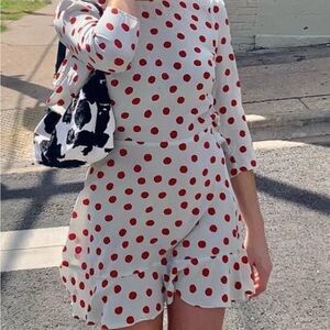 Realisation Par Red Polka Dot Dress